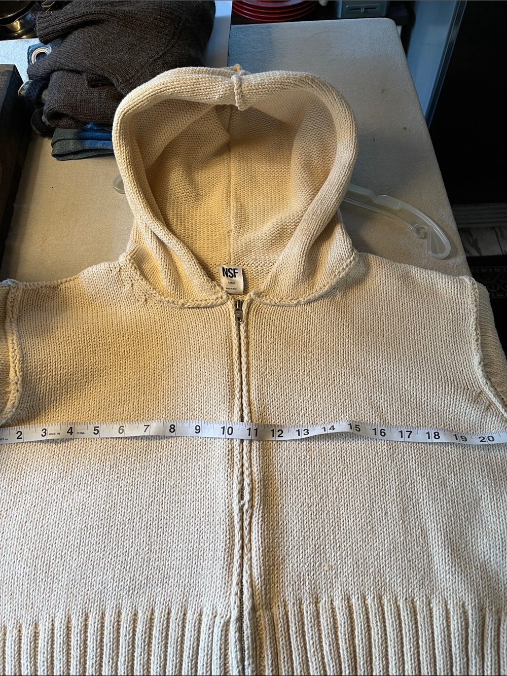 NSF full zip sweater - Picture 7 of 8